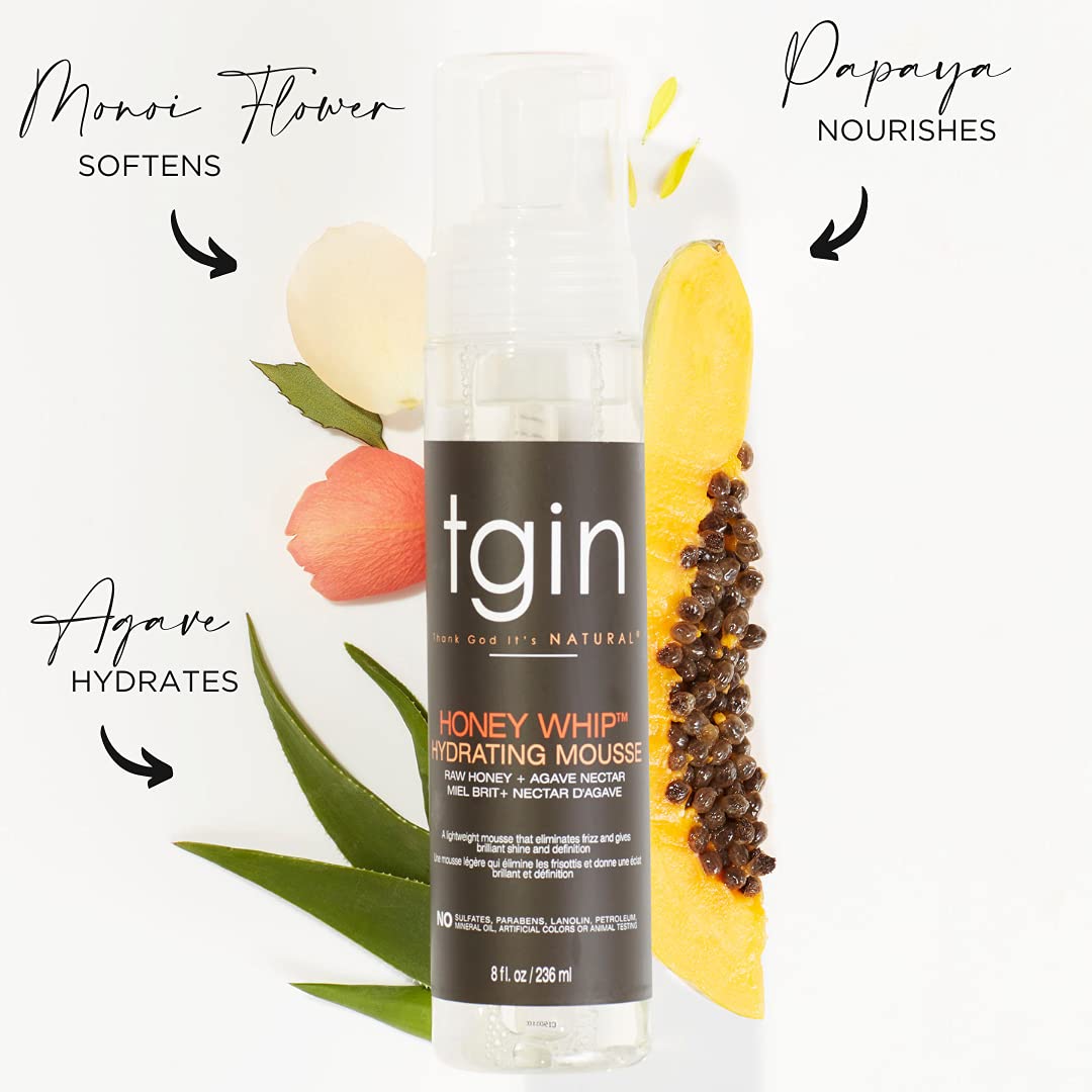 TGIN HONEY WHIP HYDRATING MOUSSE 8OZ