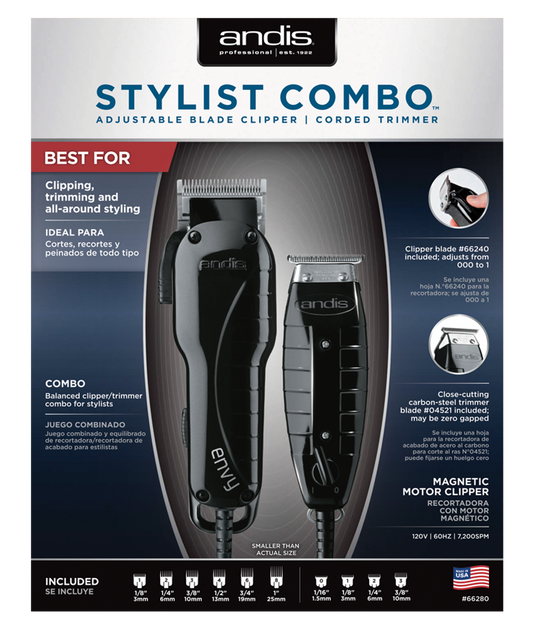 ANDIS STYLIST COMBO CLIPPER