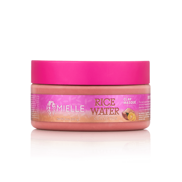 MIELLE RICE WATER CLAY MASQUE 8oz