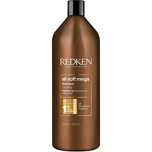 REDKEN 5TH AVENUE ALL SOFT MEGA SHAMPOO 10.1OZ