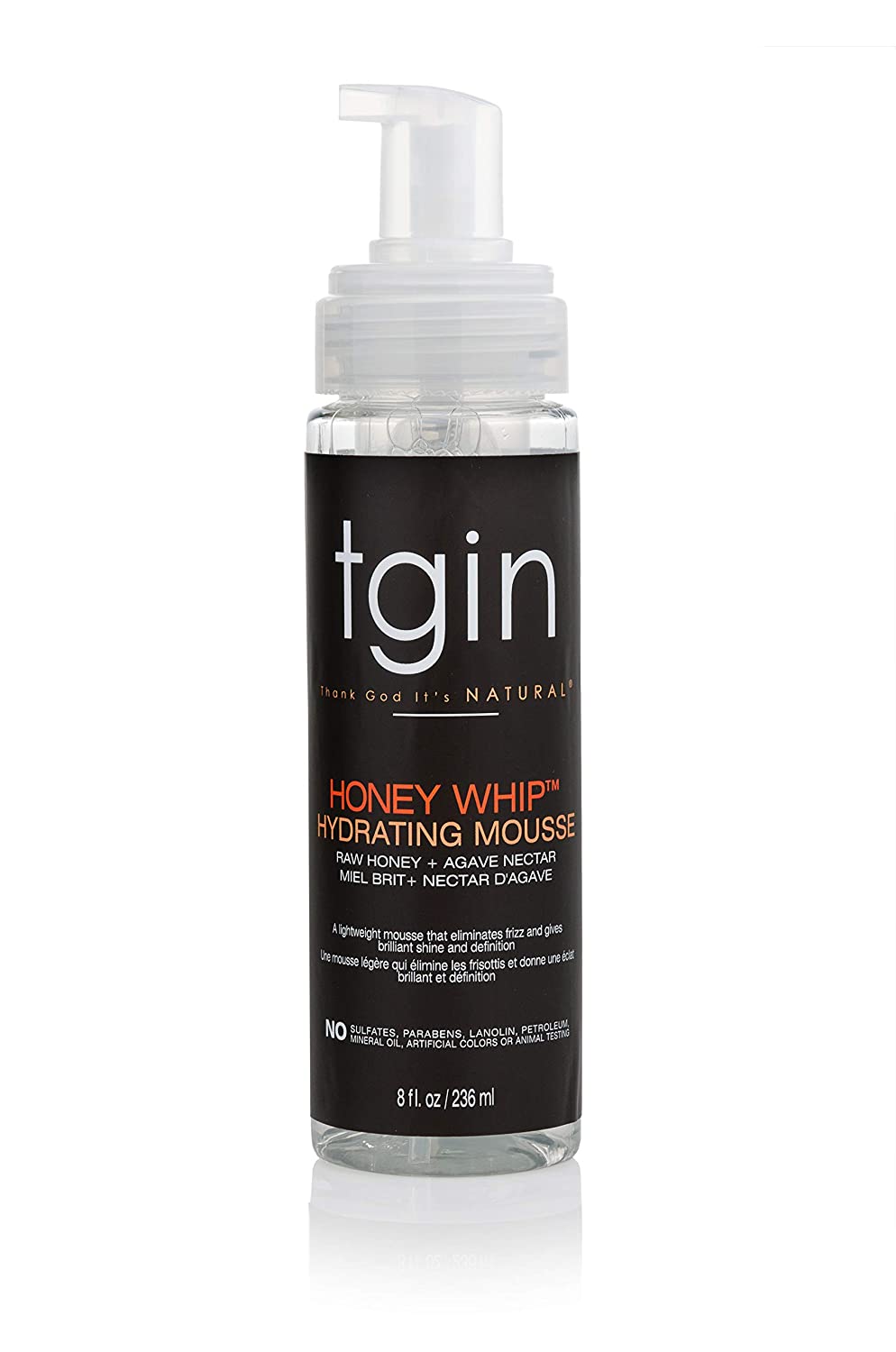 TGIN HONEY WHIP HYDRATING MOUSSE 8OZ