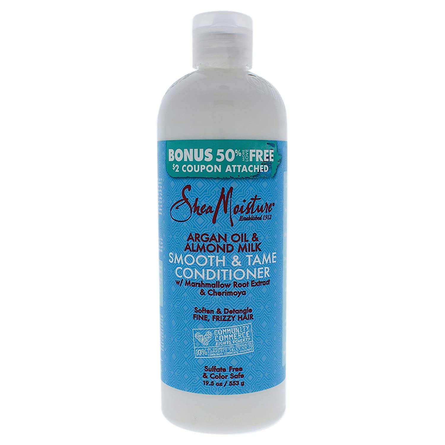 SHEA MOISTURE SMOOTH & TAME CONDITIONER 19.5 OZ