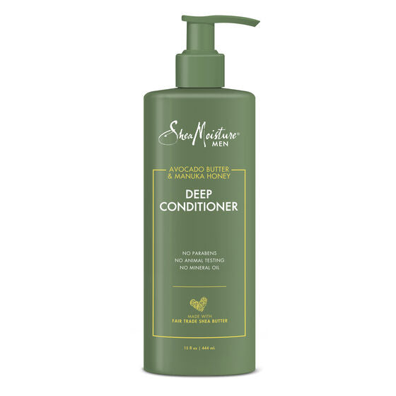 SHEA MOISTURE MEN DEEP CONDITIONER - AVOCADO BUTTER & MANUKA HONEY  15oz