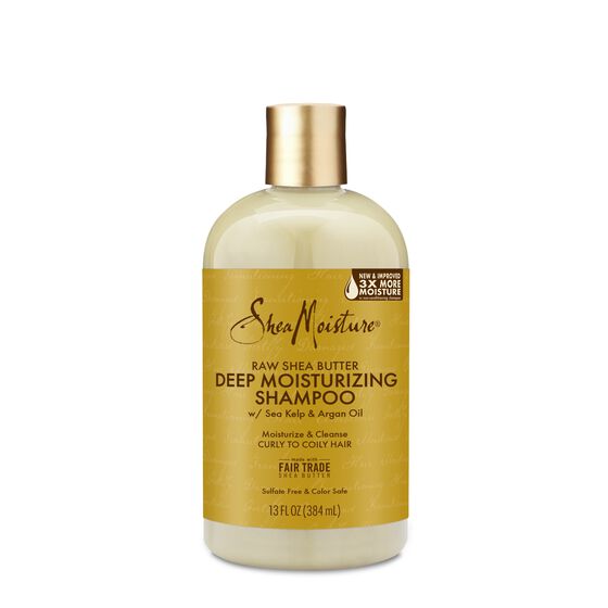 SHEA MOISTURE RAW SHEA BUTTER DEEP MOISTURIZING SHAMPOO 13oz