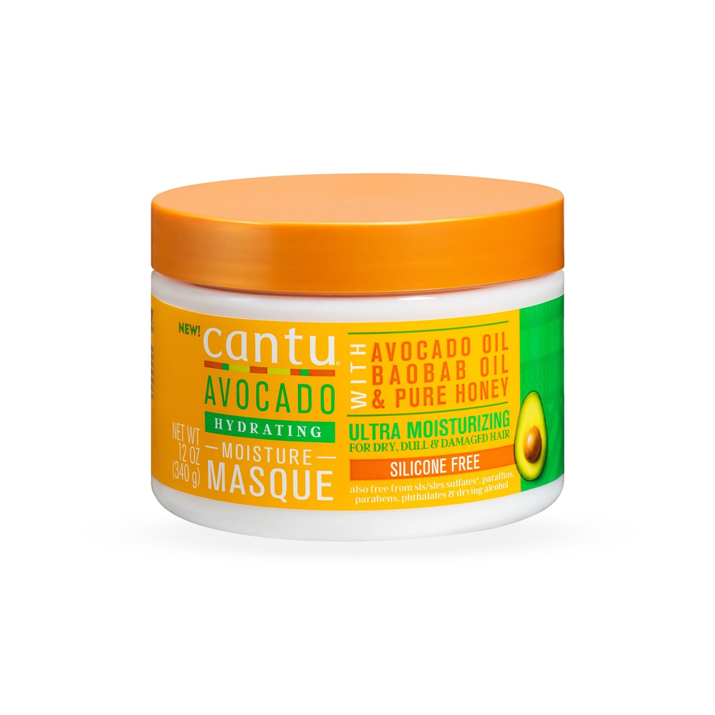 CANTU AVOCADO HYDRATING HAIR MASQUE 12OZ