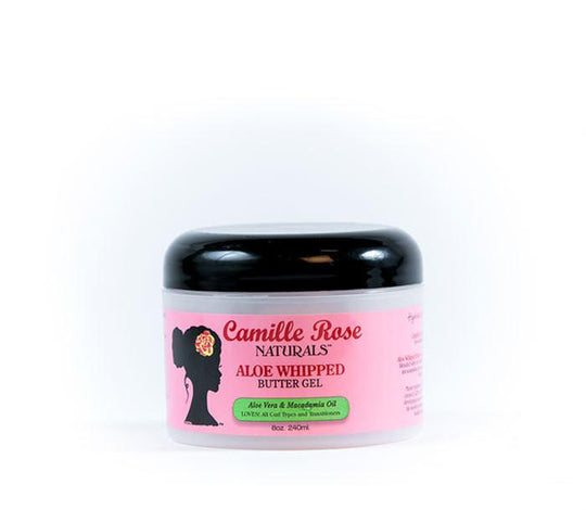 CAMILLIE ROSE ALOE WHIPPED BUTTER GEL (ALOE VERA & MACADAMIA OIL) 8OZ