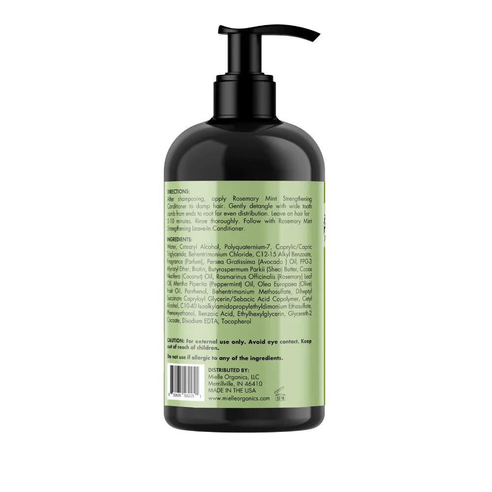 MIELLE ROSEMARY & MINT STRENGTHENING CONDITIONER 12oz