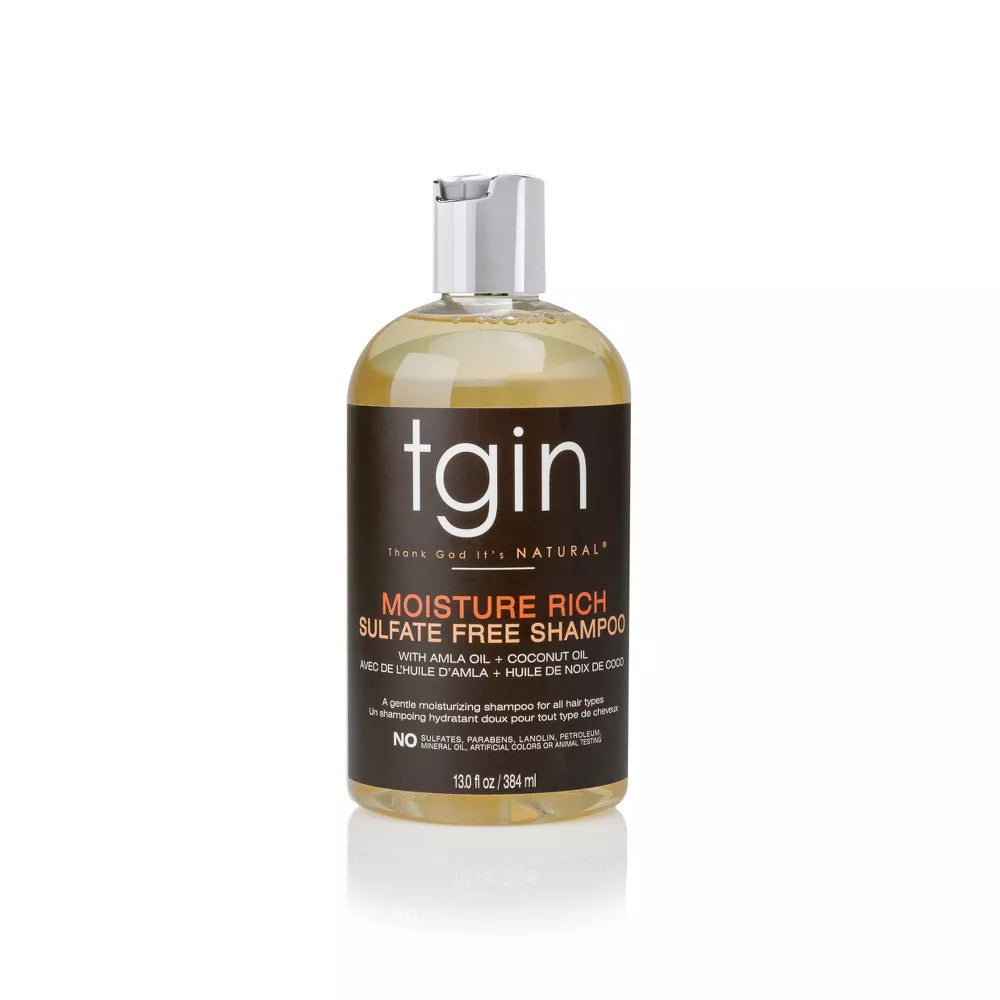 TGIN MOISTURE RICH SULFATE FREE SHAMPOO – 13oz