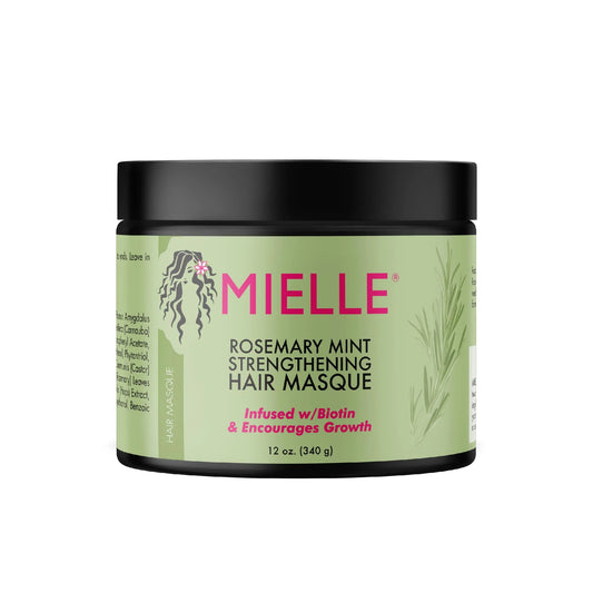 MIELLE : ROSEMARY & MINT HAIR MASQUE 12oz