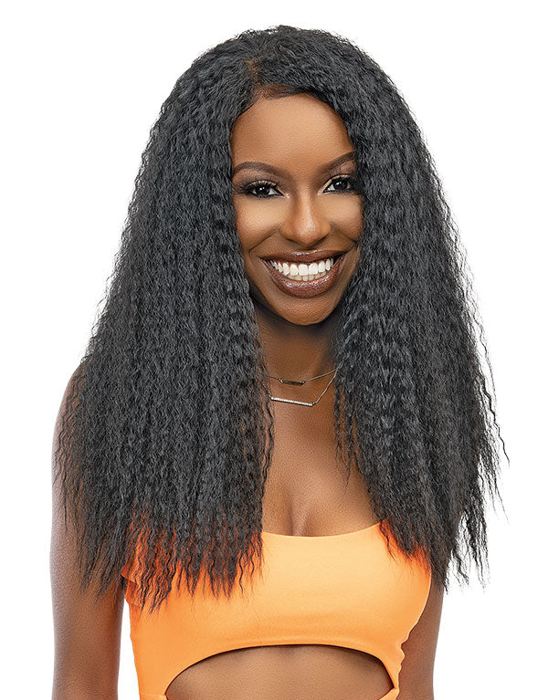 JANET MELT HD 13X6 LACE KINKY WIG 22"