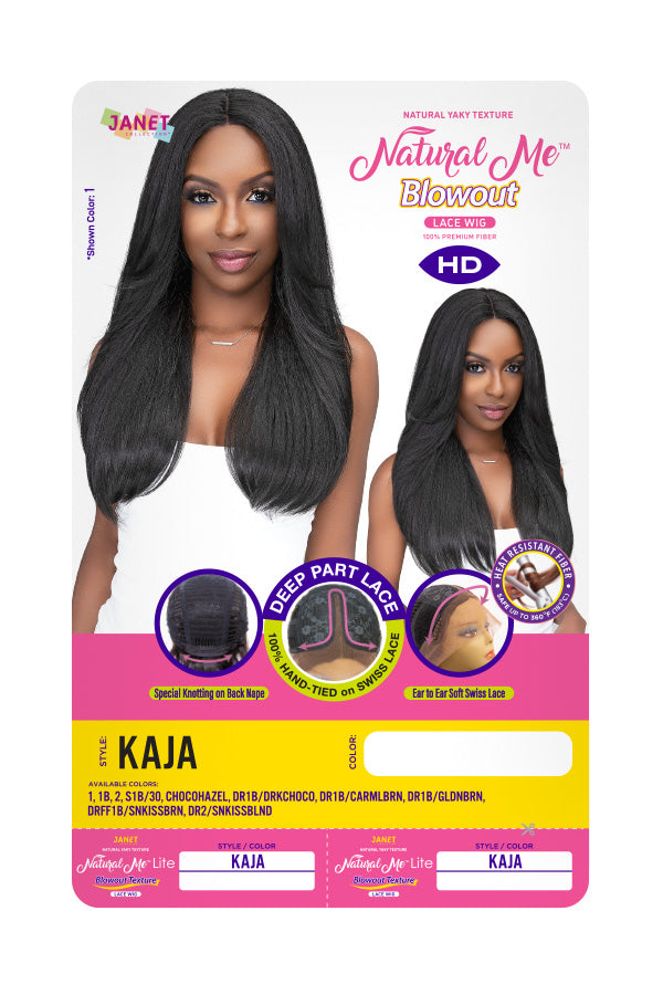 JANET NATURAL ME LACE BLOWOUT KAJA WIG