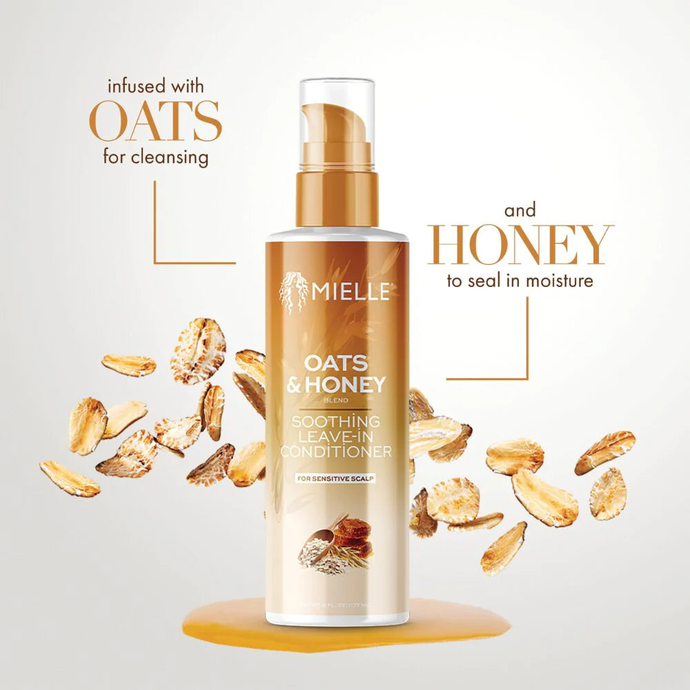 MIELLE OATS & HONEY SOOTHING LEAVE-IN CONDITIONER 6 OZ