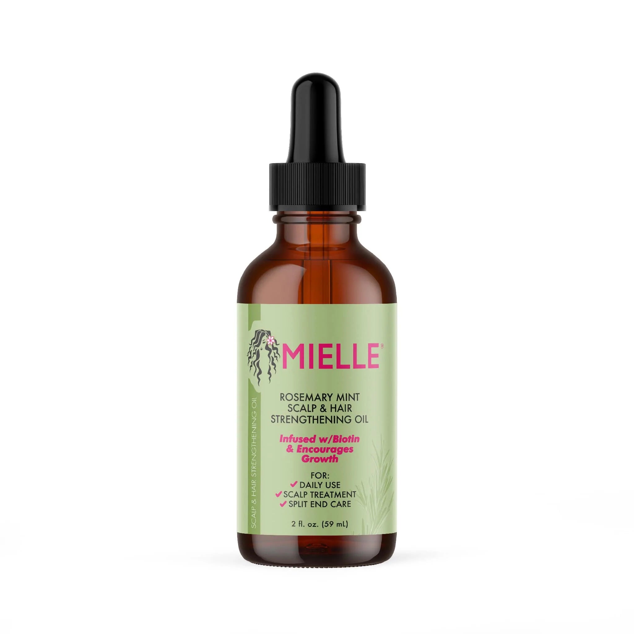 MIELLE ROSEMARY& MINT HAIR OIL 2oz