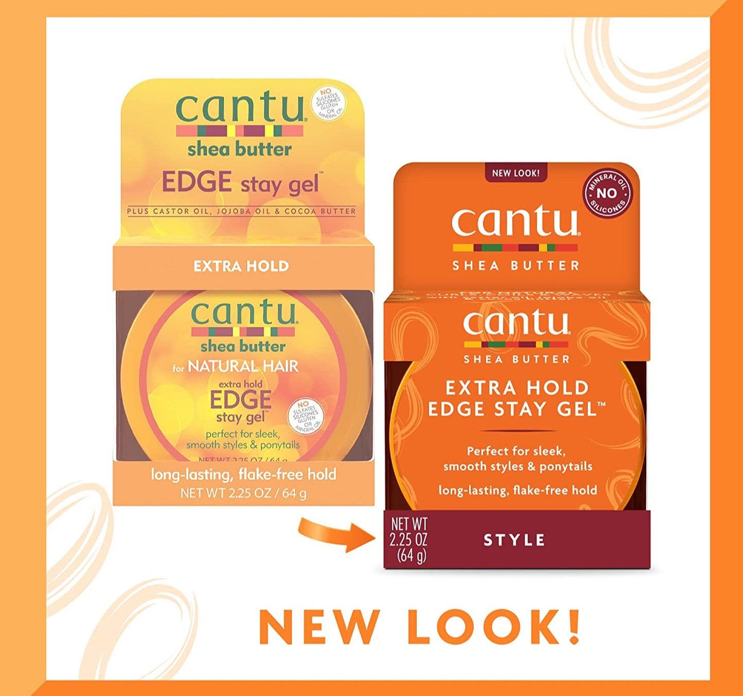 CANTU EXTRA HOLD EDGE STAY GEL 2.25OZ