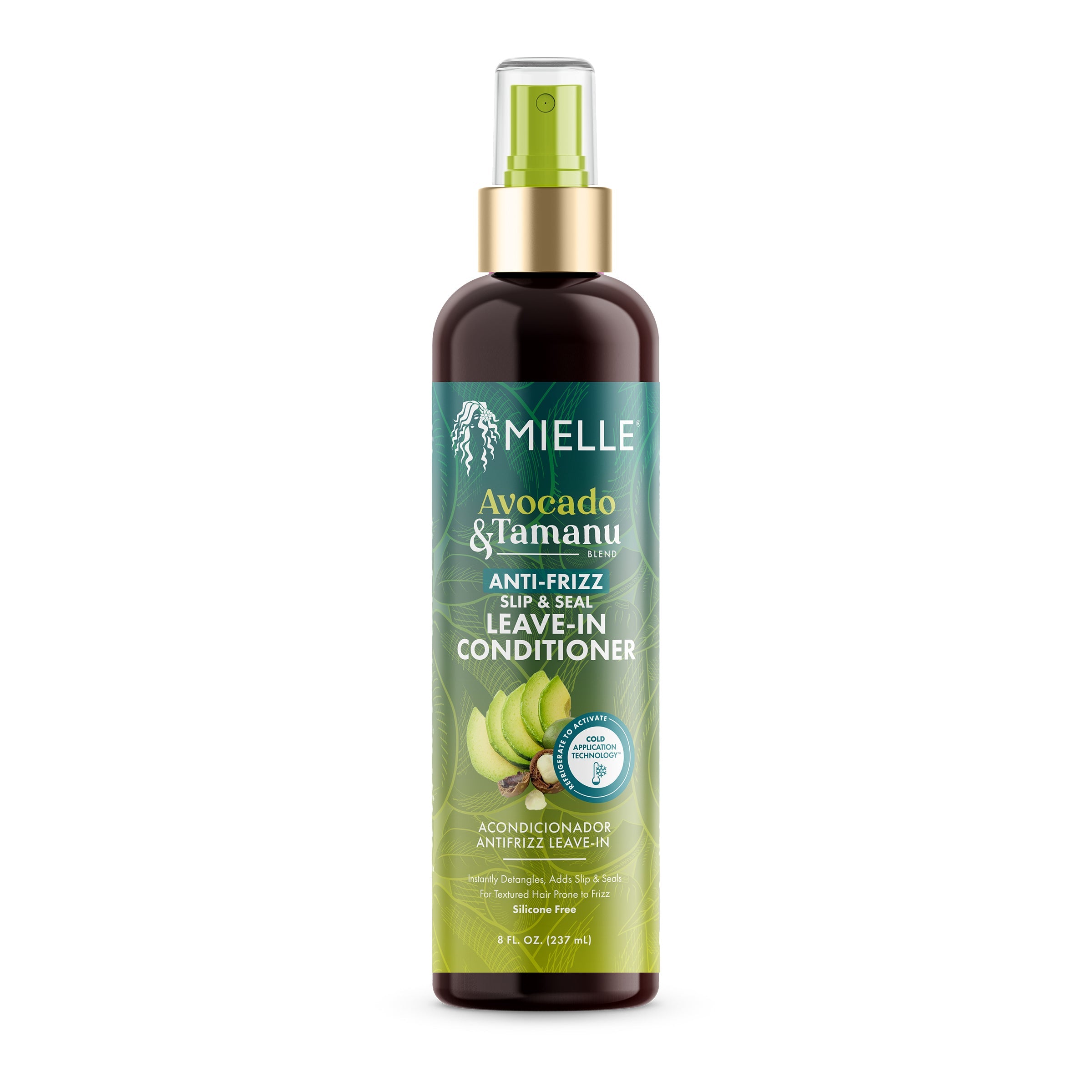 MIELLE AVOCADO & TAMANU LEAVE IN CONDITIONER 8OZ